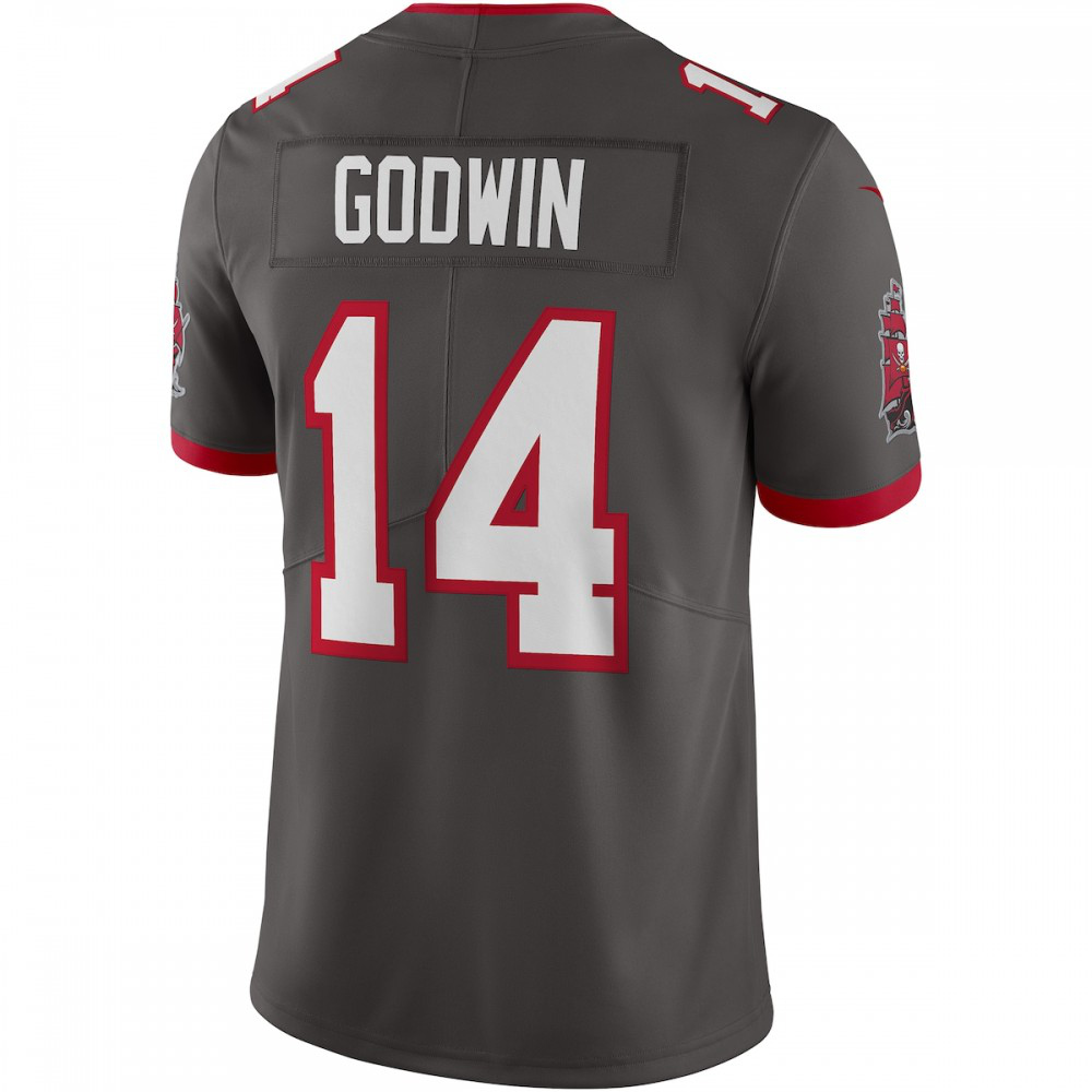 Chris Godwin Tampa Bay Buccaneers Nike Alternate Vapor Limited Jersey - Pewter-GridironStore